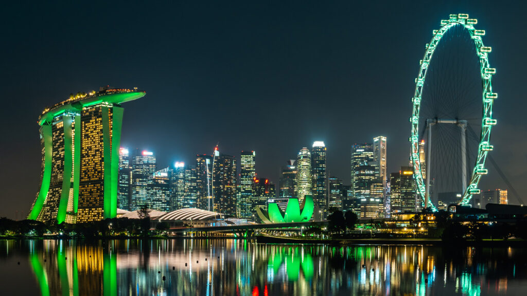 Arrival · Marina Bay & Skyline