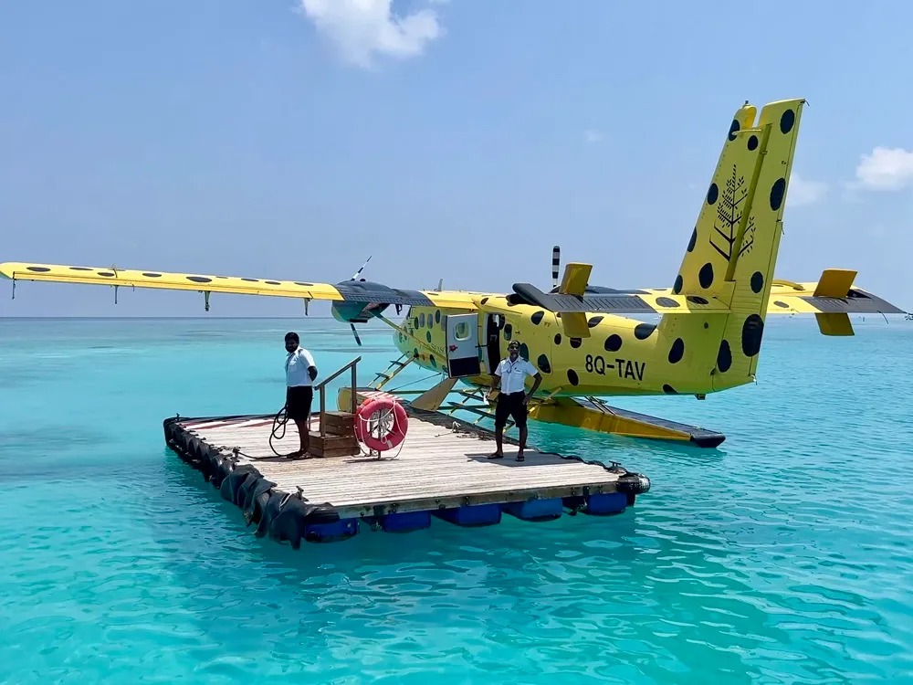 Arrival in Malé · Seaplane Transfer & Welcome