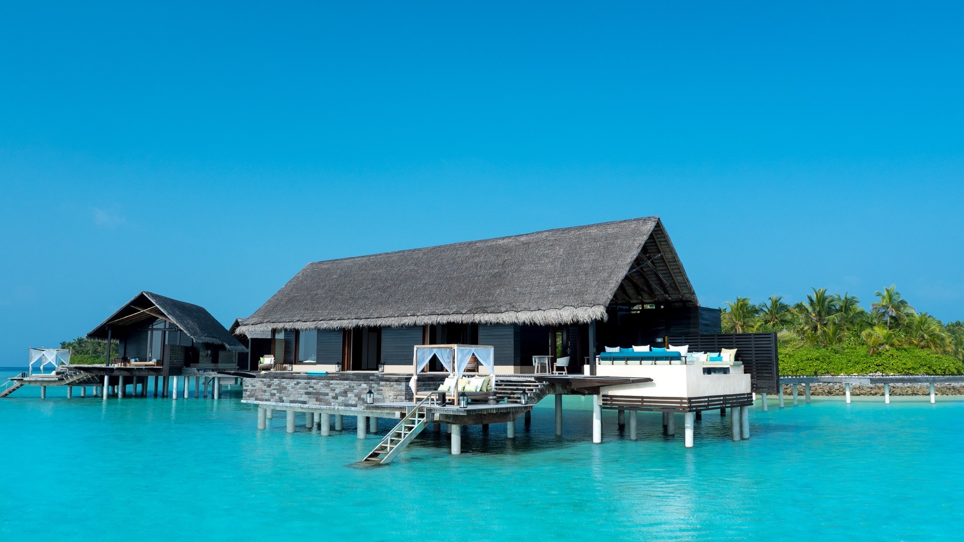 Arrival · Resort 1 (Water Villa)